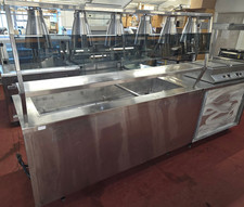 Bain Mari, Hotcupboard, gantry, over head lights, heated Servery, Carvery etc