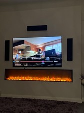 electric fire 2mt wide , make