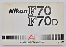 Nikon F70 / F70D Camera