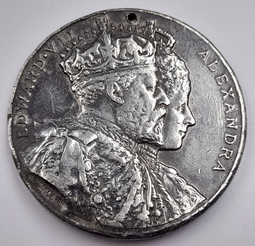 Antique 1902 coronation medal - 1902,
