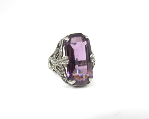 Art deco sterling filigree - deco,