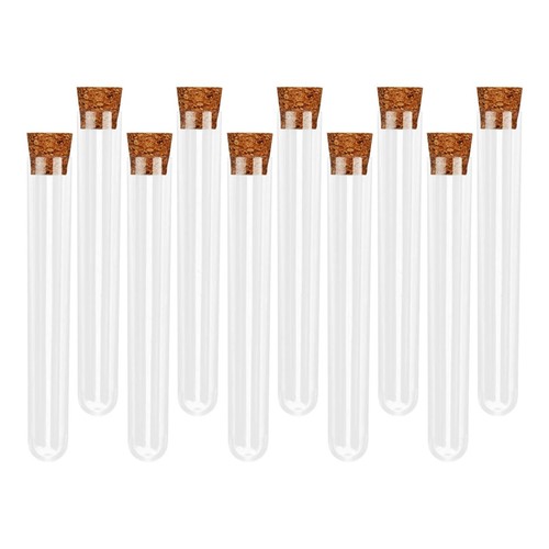 Plastic test tubes - plastic, 100