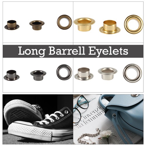 100 long barrel eyelet with - 100,