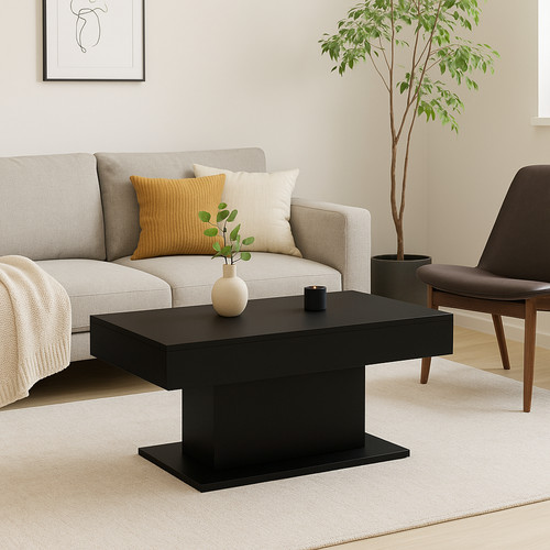 Coffee table wooden modern - table,