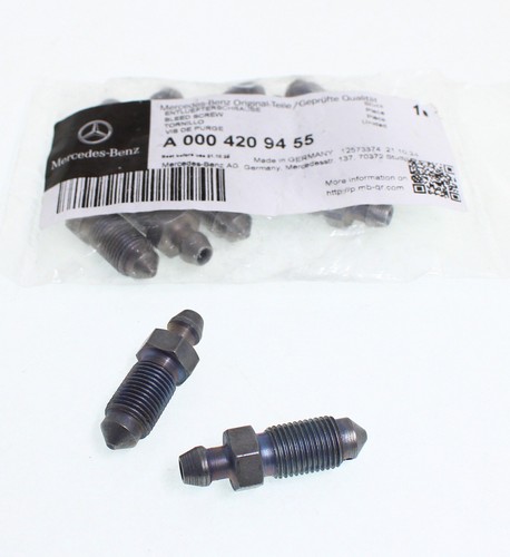 Mercedes brake bleed nipple - bleed,