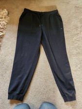 Black Mens FILA Tracksuit
