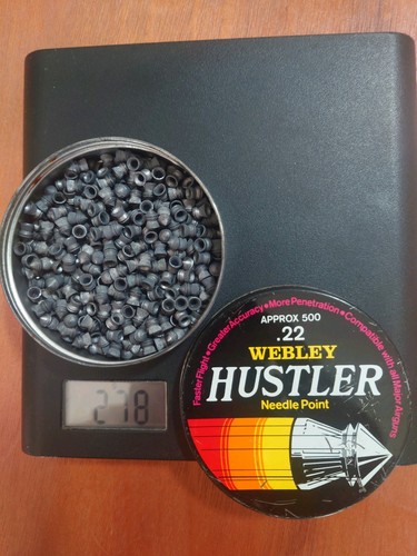 Webley hustler pellets - webley,