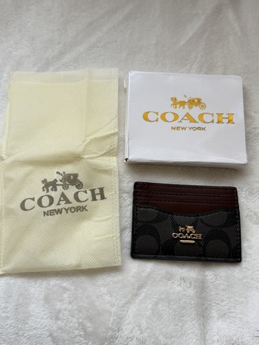 Coach women leather wallet - women's,