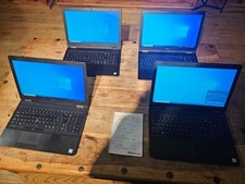 Job lot x 4 Dell Latitude 5570, 15.6", 8GB, SSD , Working Laptops & chargers