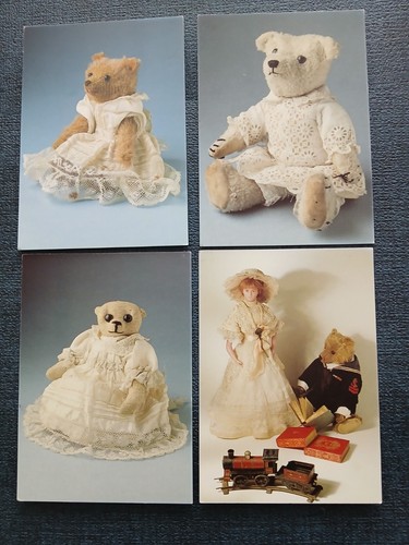 Teddy bear postcards - teddy,