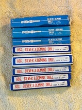 Lot of 8 HSS. Silver & Deming