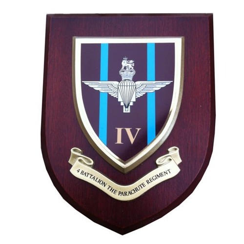 4th parachute wall plaque - 4th,