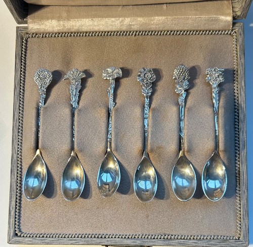 Antique dutch silver set - set, art