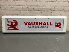 Illuminated Vauxhall Sales &