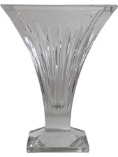 Waterford Crystal Decorative Art Vase Clear Glass Home Decor Collectable