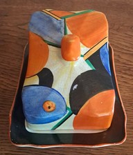 Crown Devon Art Deco Geometric