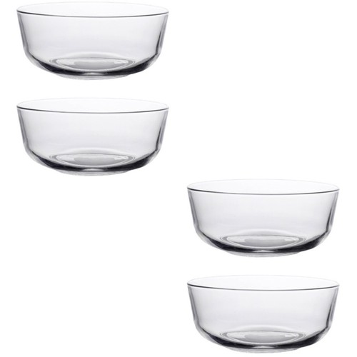 Pcs glass salad bowls - 4,
