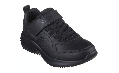 Boys skechers black trainers - boys,