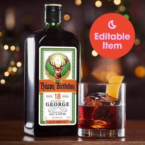 Personalised jager birthday - jager,