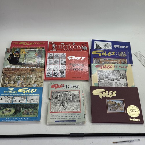 Giles cartoon collection books - cartoon,