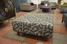 Pattern Footstool Imogen
