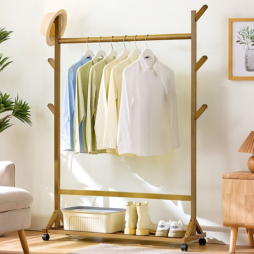 Bamboo wood coat garment - bamboo,