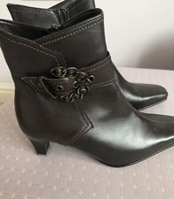 Gabor Womens Brown Leather