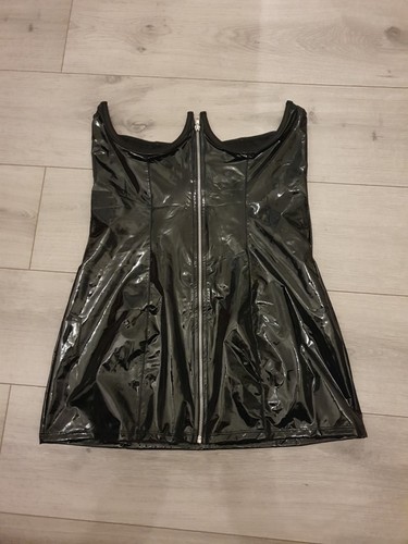 Bnwot black pvc open - pvc,