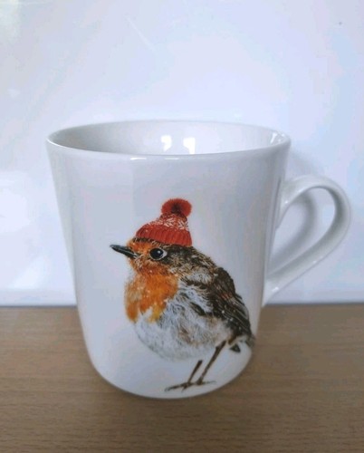 Christmas robin bird cup - m&s,