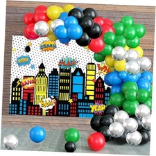 54 Pcs Superhero Birthday