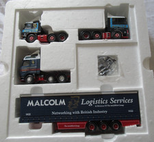 CORGI HAULIERS OF RENOWN MALCOLM LOGISTICS SERVICES SET SCALE 1:50 CC99174