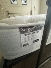 Sensaform 3000 King Size Mattress. Used. 1050 Pocket Springs