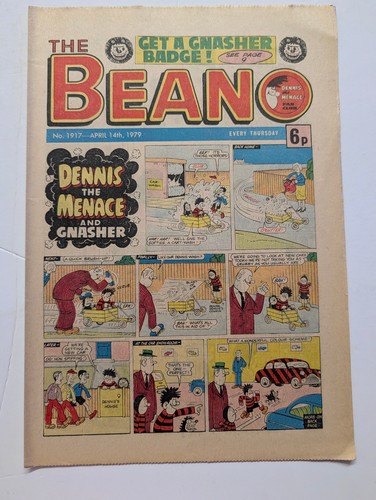 Beano comic 1917 - comic, 1917,