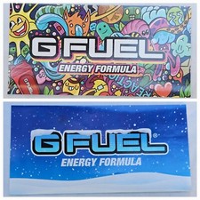 G-Fuel Energy Formula Butterflies Flowers Sticker Lot 2 Winter Gamma Labs 6"
