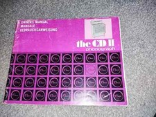 Rowe Cadet CD ll. Jukebox Owner User Manual.