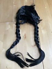 Rubies TV Show Wednesday Costume Wig Addams Family Fancy Dress One Size