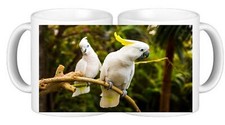 Cockatoo Birds Ceramic Coffee