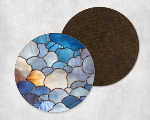 Beautiful cloudy sky mosaic - cloudy,