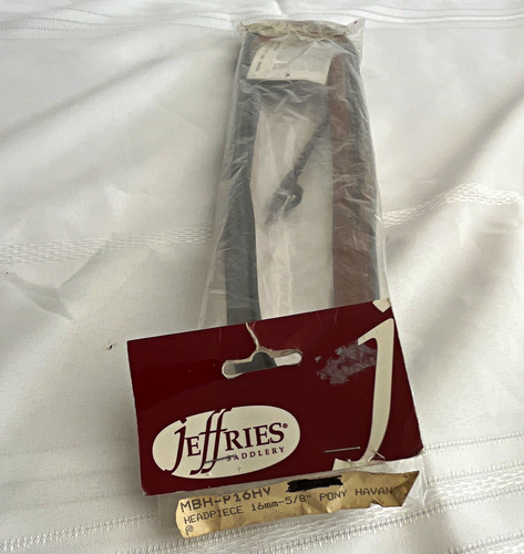 Jeffries leather bridle - jeffries,
