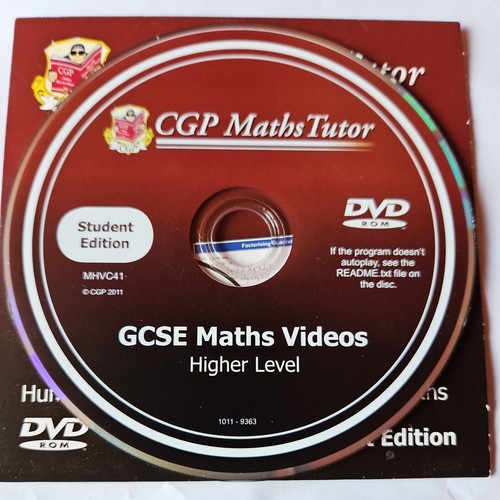 Cgp maths tutor gcse higher - tutor,