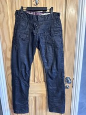 883 POLICE ATLANTA Black Jeans