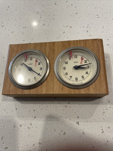 Vintage uscf chess clock - vintage,
