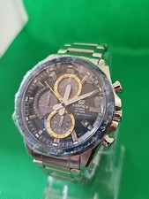 casio edifice 5585  gold chronograph Solar Powered Watch (Not Available Online)