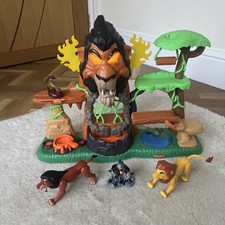 Disney Lion King the Lion Guard Rise of Scar Playset With Kion Figure. Working.