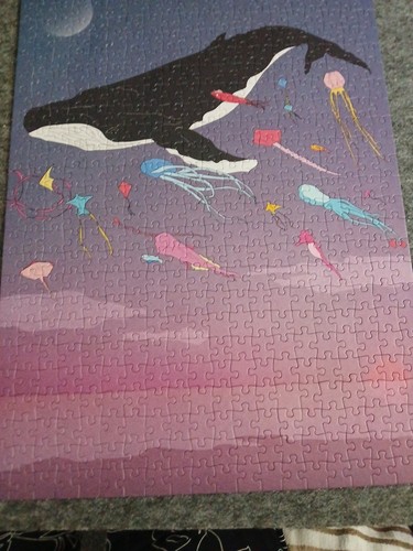 500 piece jigsaw cloudberries - piece,