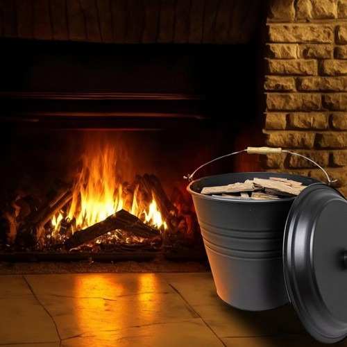 12l metal ash bucket - 12l,