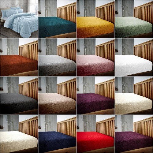Plain teddy fleece - fleece, fitted