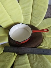 ?Small Cast Iron Pan Skillet. Red?