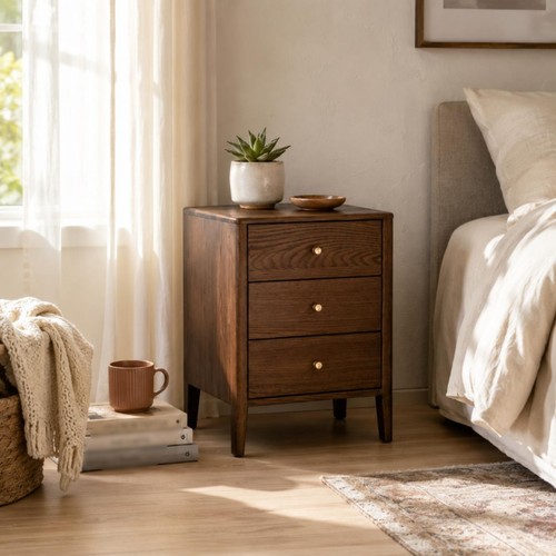 Nordic nightstand rectangular - nightstand,