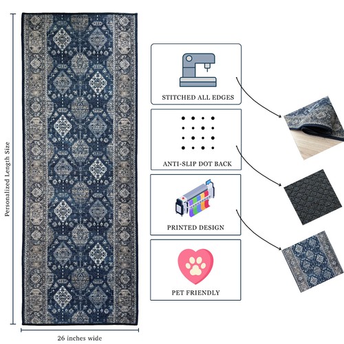Custom size anti slip - size, anti-slip